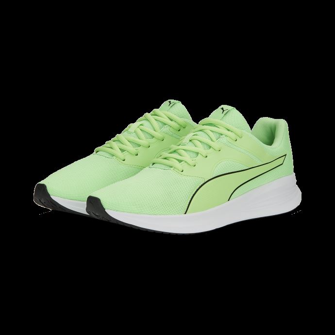 Chaussures De Course De Transport Puma Canada Fizzy Lime-noir-blanc