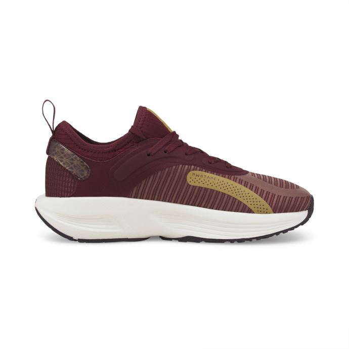 Puma Canada Pwr Xx Nitro Deco Glam Chaussures D'entraînement Femmes Aubergine-team Or
