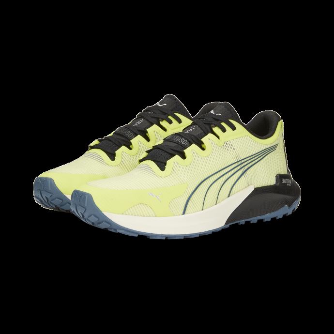 Chaussures De Course Fast-trac Nitro Pour Hommes Lime Clair-noir Puma Canada