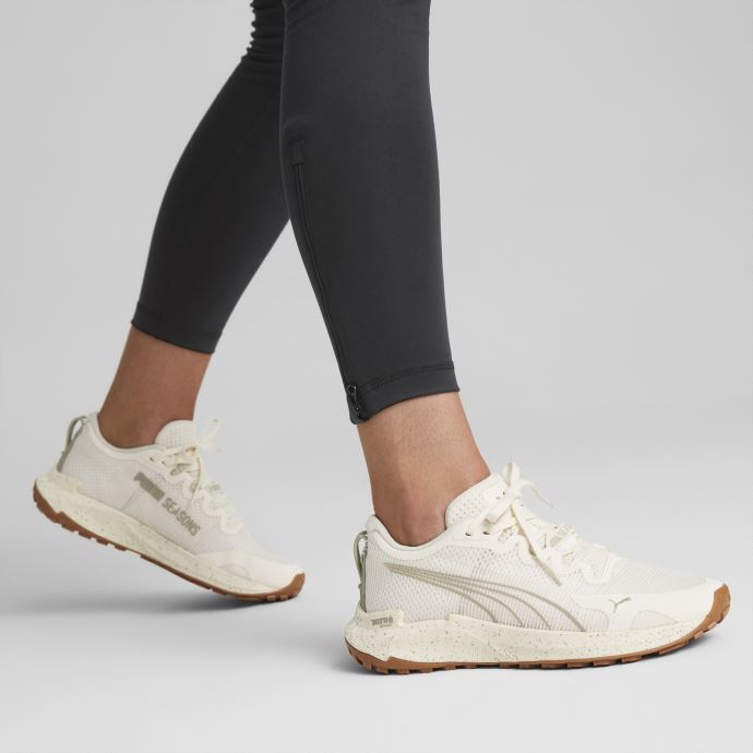 Fast-trac Nitro Femmes Chaussures De Course Puma Canada Pristine-pebble Grey
