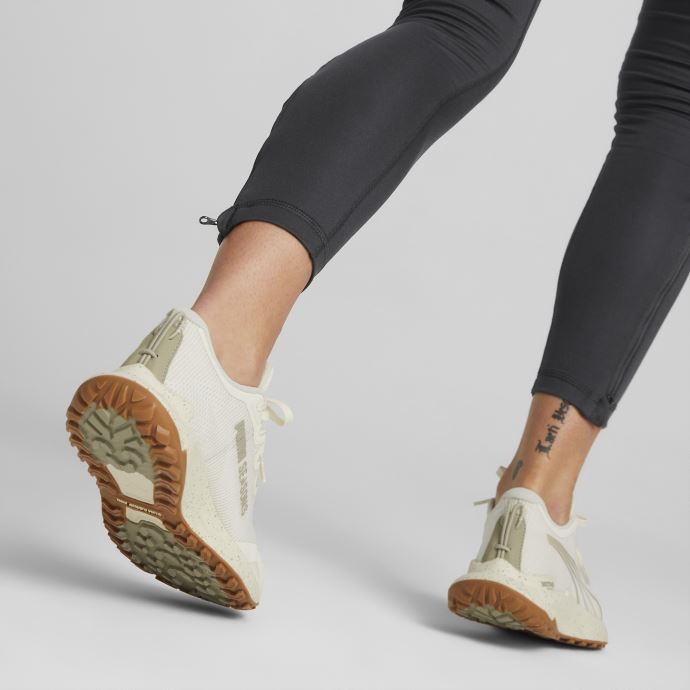 Fast-trac Nitro Femmes Chaussures De Course Puma Canada Pristine-pebble Grey
