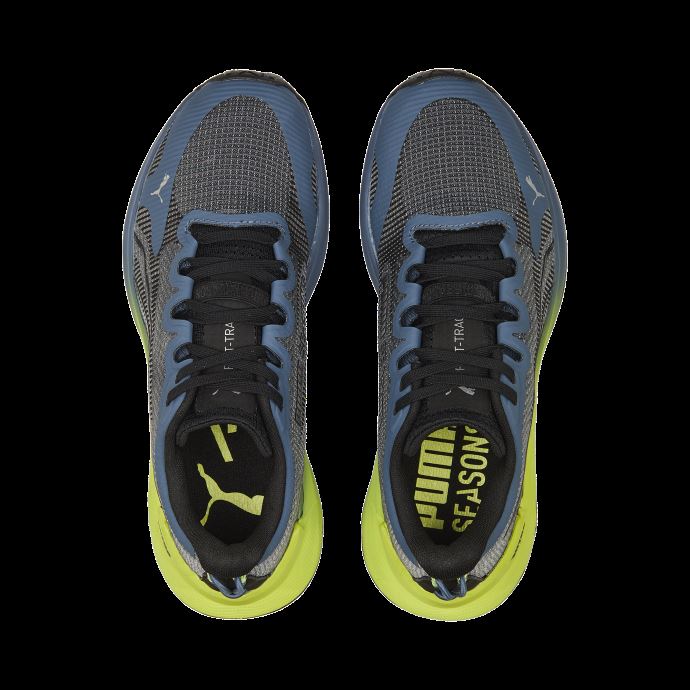 Chaussures De Course Puma Canada Soirée Sky-light Lime Fast-trac Nitro Pour Femmes
