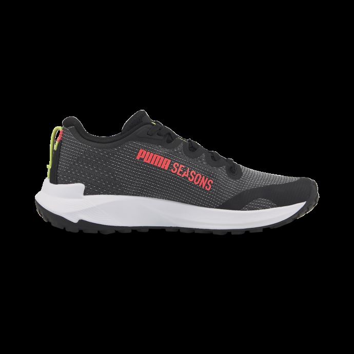 Chaussures De Course Fast-trac Nitro Pour Femmes Black-sunset Glow-light Lime Puma Canada
