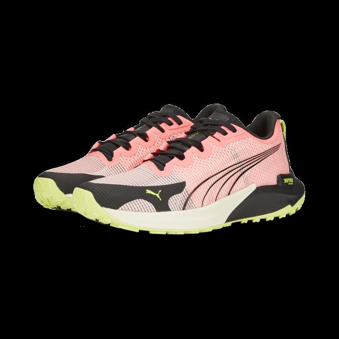 Chaussures De Running Femme Fast-trac Nitro Puma Canada Sunset Glow-noir
