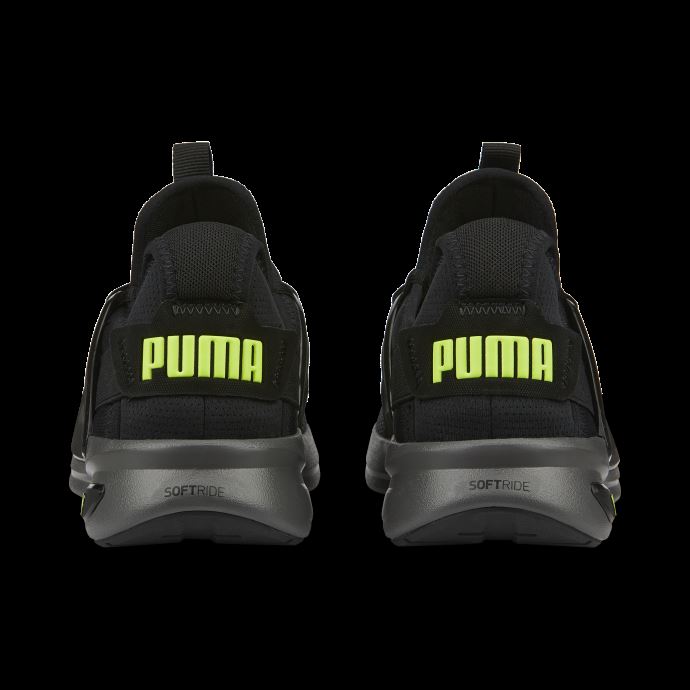 Puma Canada Softride Enzo Evo Chaussures De Course Black-lime Squeeze
