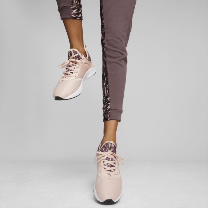 Chaussures De Course Softride Ruby ​​safari Glam Pour Femmes Quartz Rose-noir Puma Canada
