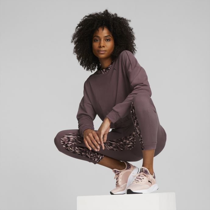 Softride Ruby ​​safari Glam Chaussures De Course Femmes Puma Canada Rose Quartz-noir