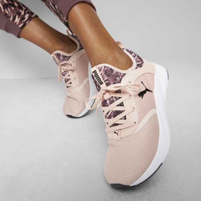 Softride Ruby ​​safari Glam Chaussures De Course Femmes Puma Canada Rose Quartz-noir
