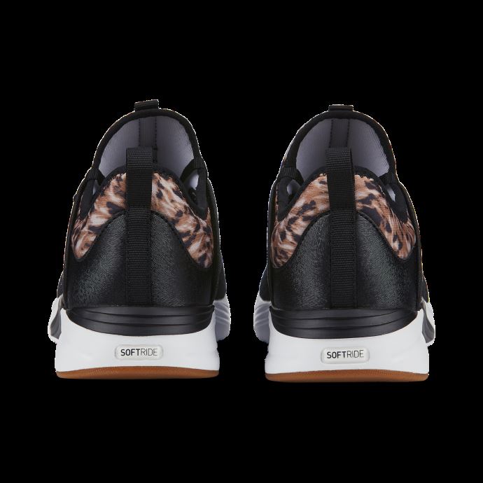 Chaussures De Course Glam Black-team Gold Softride Ruby ​​safari Femmes Puma Canada
