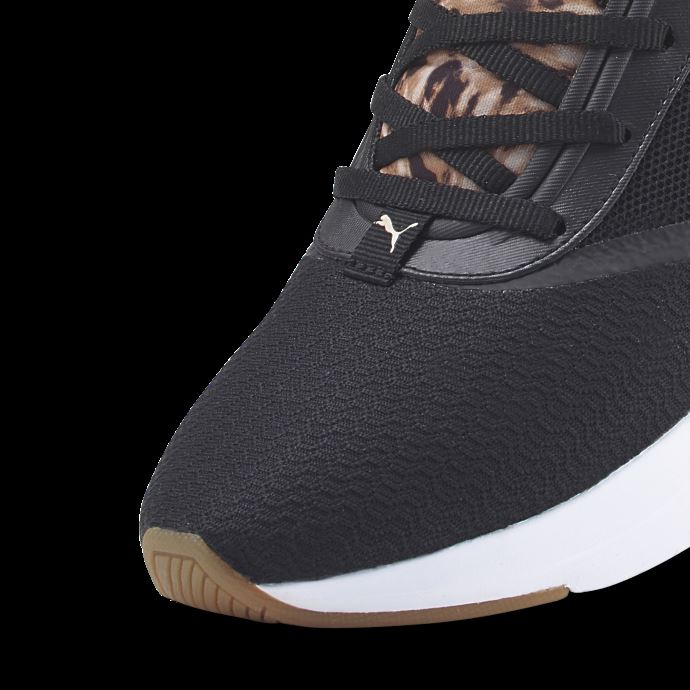 Chaussures De Course Glam Black-team Gold Softride Ruby ​​safari Femmes Puma Canada
