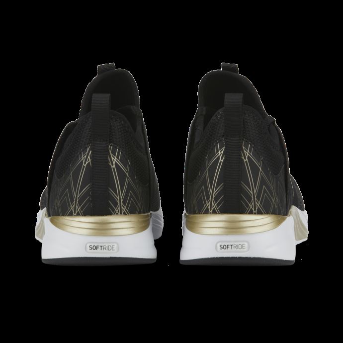 Softride Ruby ​​deco Glam Chaussures De Course Pour Femmes Puma Canada Black-team Gold
