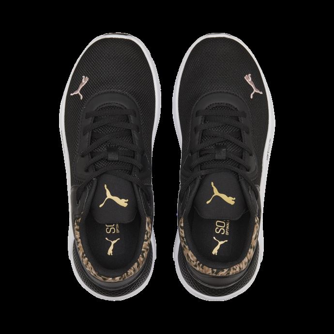 Chaussures D'entraînement Softride Pro Safari Glam Pour Femmes Black-team Gold Puma Canada
