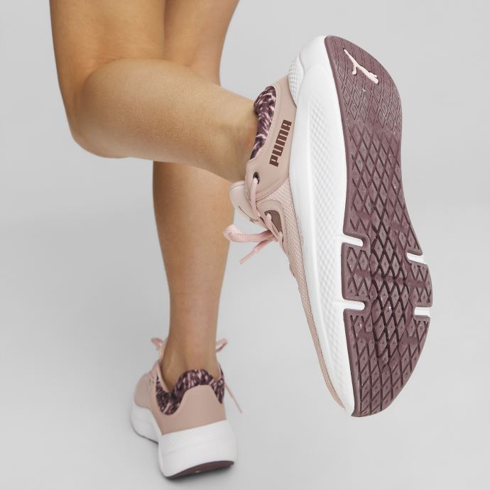 Puma Canada Softride Pro Safari Glam Chaussures D'entraînement Pour Femmes Quartz Rose-or Rose