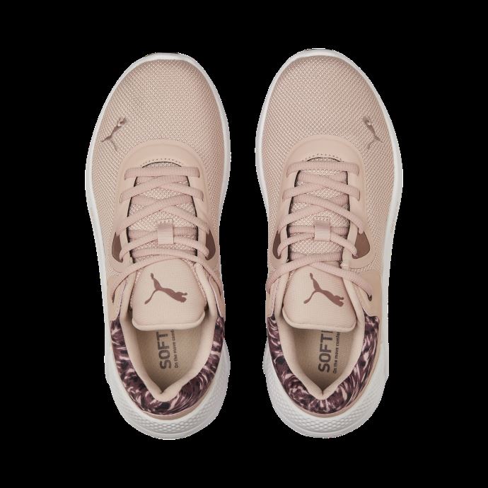 Puma Canada Softride Pro Safari Glam Chaussures D'entraînement Pour Femmes Quartz Rose-or Rose
