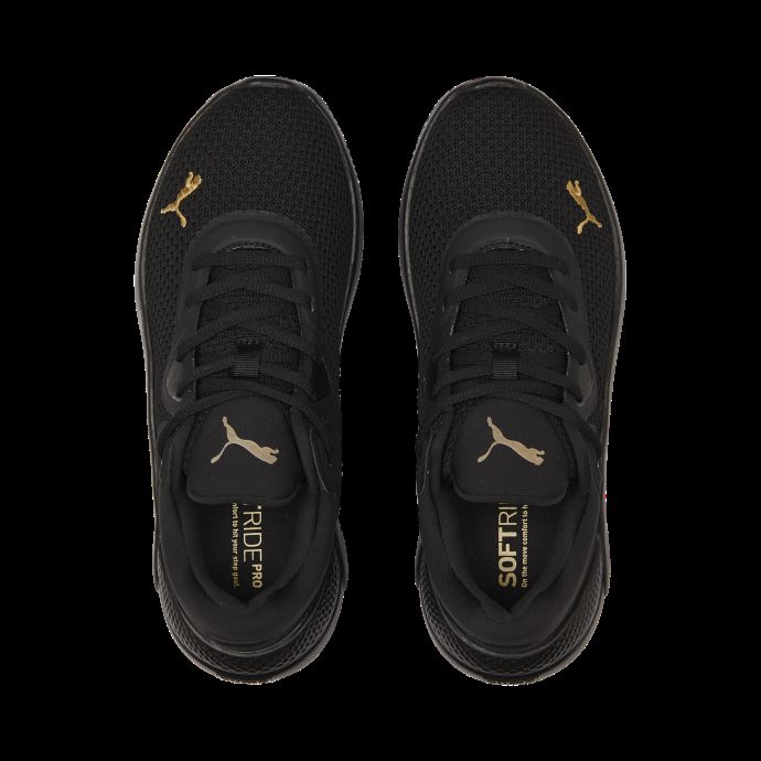 Puma Canada Softride Pro Metallic Chaussures D'entrainement Femme Noir-team Gold
