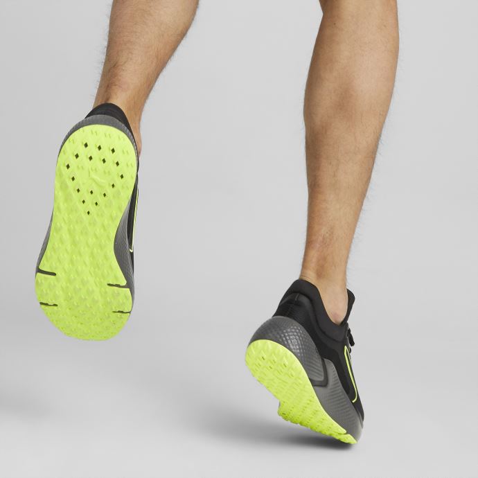 Chaussures D'entraînement Softride Pro Coast Puma Canada Black-lime Squeeze
