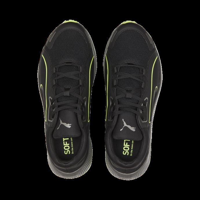 Chaussures D'entraînement Softride Pro Coast Puma Canada Black-lime Squeeze
