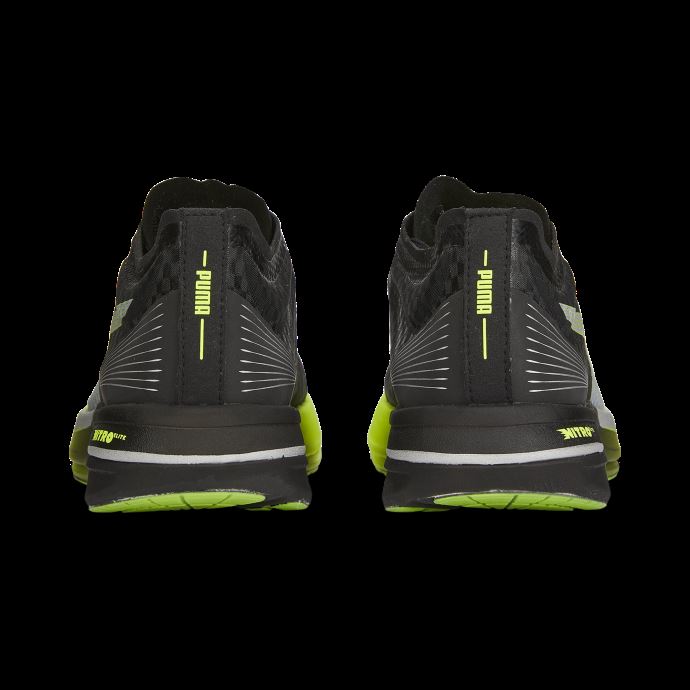 Chaussures De Course Deviate Nitro Elite Carbone Hommes Black-lime Squeeze-asphalt Puma Canada
