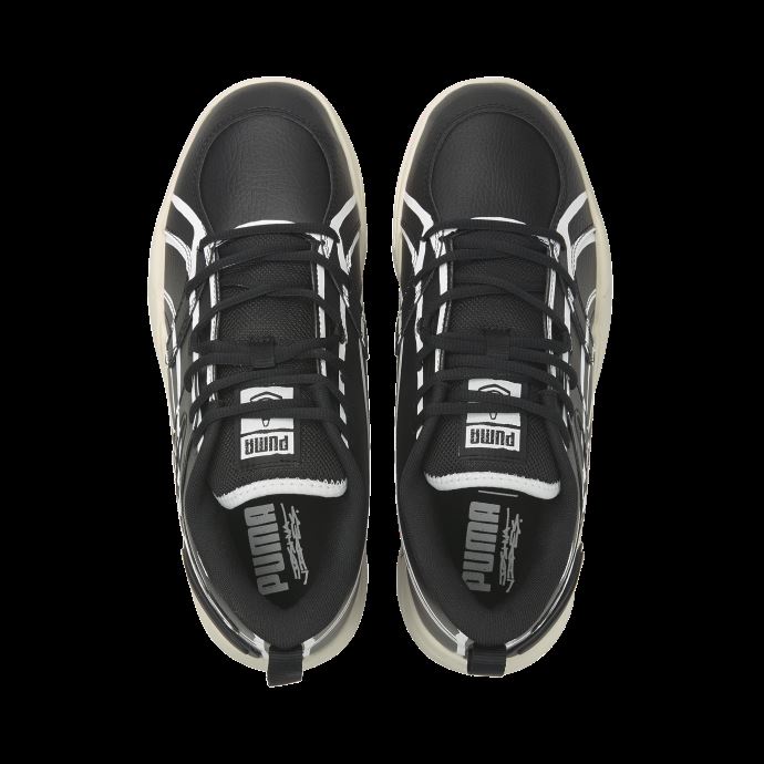 Chaussures De Basketball Puma Canada X Joshua Vides Trc Blaze Court Noir Blanc
