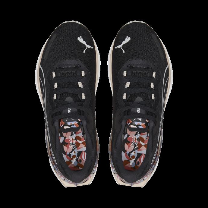 Puma Canada X Maggie Stephenson Run Xx Nitro Femmes Chaussures De Course Noir-nuage Rose-arctic Ice
