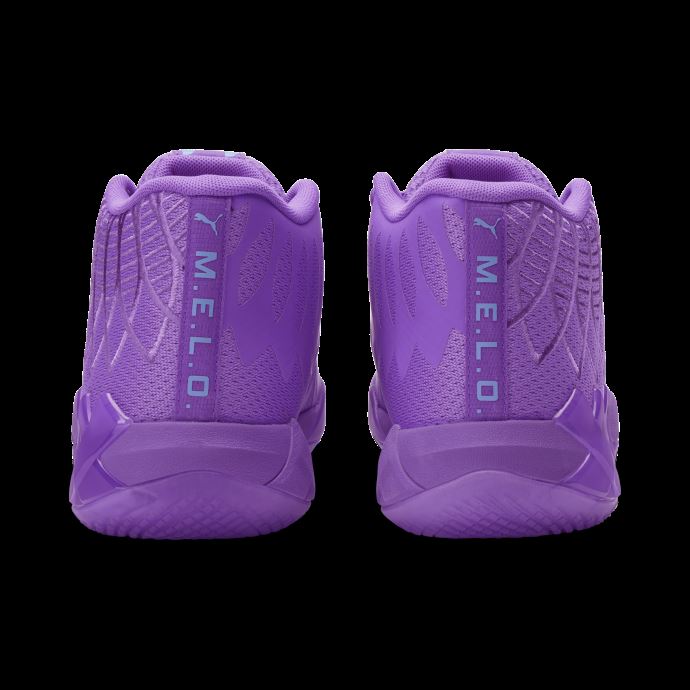 Mb.01 Queen City Basket Chaussures Puma Canada Violet Lueur-bleu Atoll
