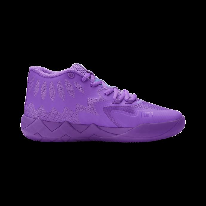 Mb.01 Queen City Basket Chaussures Puma Canada Violet Lueur-bleu Atoll
