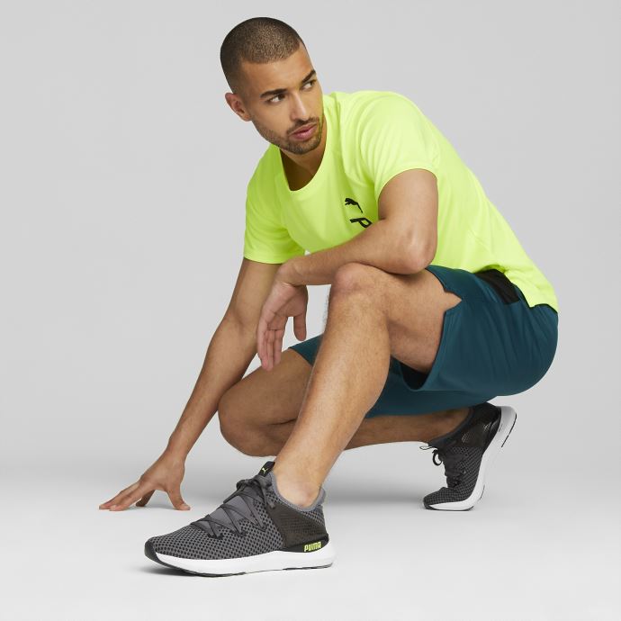 Chaussures D'entraînement Pure Xt Fresh Pour Hommes Castlerock-black-lime Squeeze Puma Canada