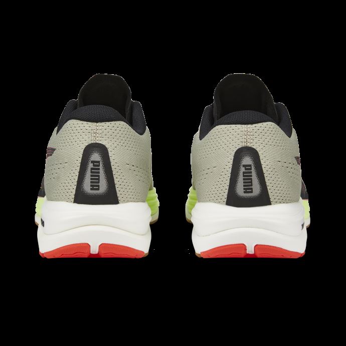 Puma Canada X First Mile Speed Nitro 2 Chaussures De Course Pour Hommes Gris Galet-feu De Feu-noir
