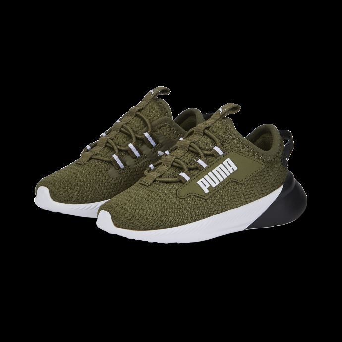 Baskets Représailles 2 Ac Bébés Puma Canada Vert Foncé Mousse-noir
