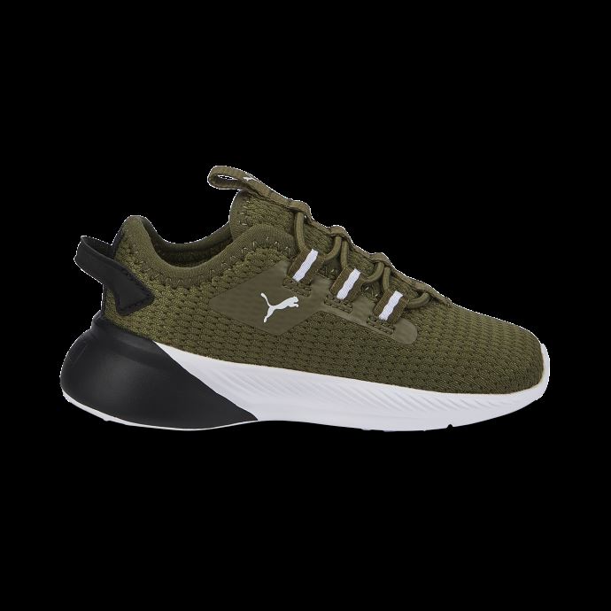 Baskets Représailles 2 Ac Bébés Puma Canada Vert Foncé Mousse-noir
