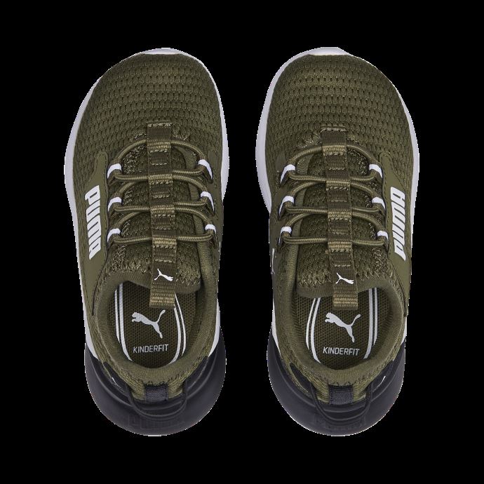 Baskets Représailles 2 Ac Bébés Puma Canada Vert Foncé Mousse-noir
