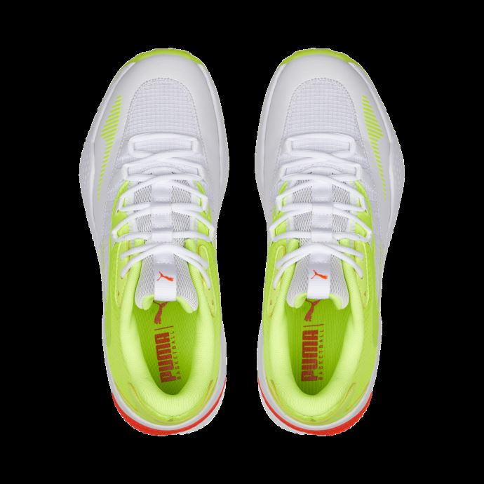 Chaussures De Basketball Puma Canada Court Rider 2.0 Glow Stick White-lime Squeeze
