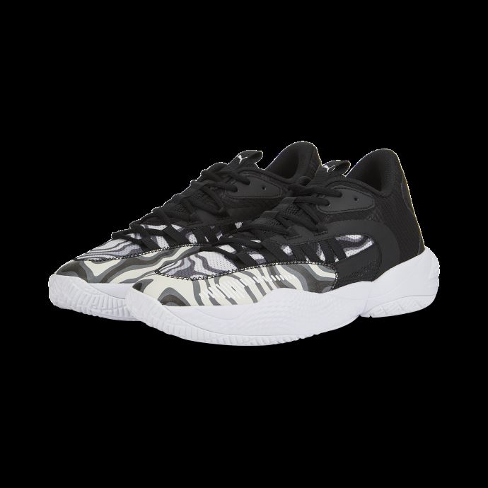 Chaussures De Basketball Court Rider 2.0 Lava Black-quarry Puma Canada
