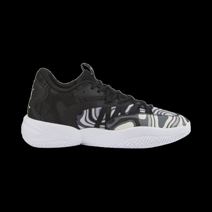Chaussures De Basketball Court Rider 2.0 Lava Black-quarry Puma Canada
