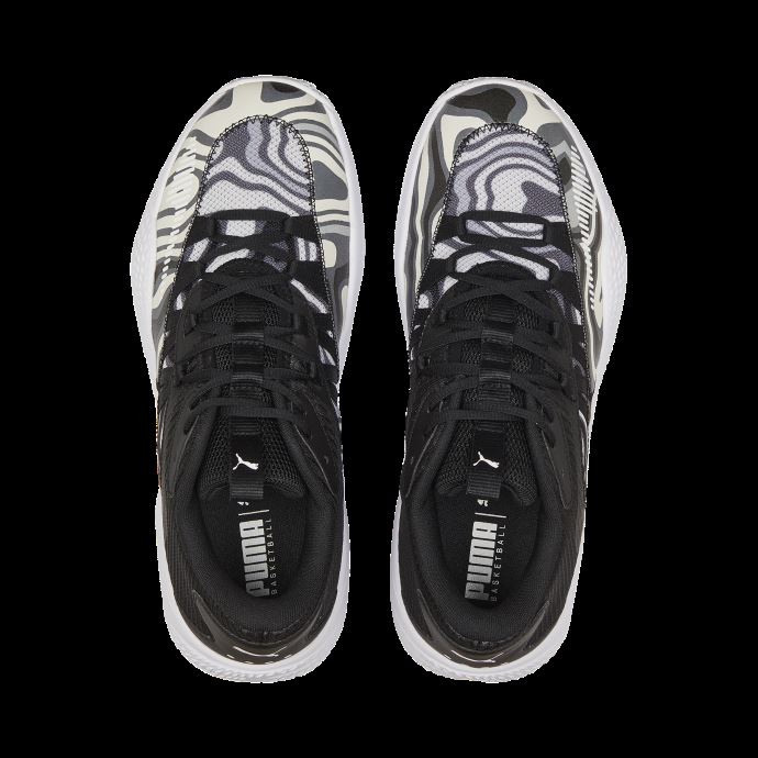 Chaussures De Basketball Court Rider 2.0 Lava Black-quarry Puma Canada
