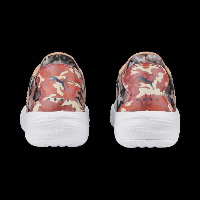 Puma Canada Court Rider 2.0 Chaussures De Basketball Numérique Rouge Intense-blanc
