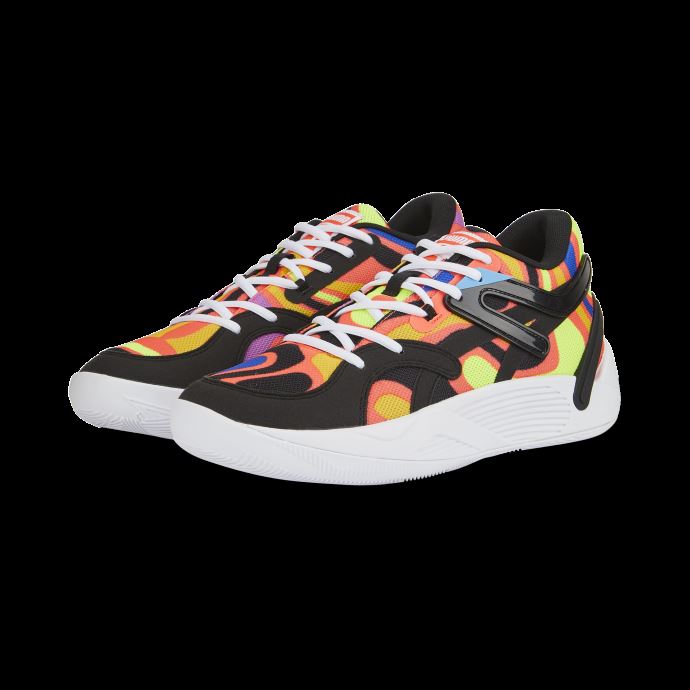 Puma Canada Ocean Dive-fiery Coral Trc Blaze Court Lava Chaussures De Basketball