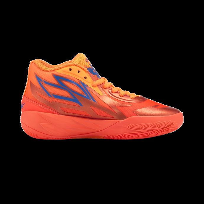Puma Canada Mb.02 Chaussures De Basket Jeunesse Firey Coral-ultra Orange
