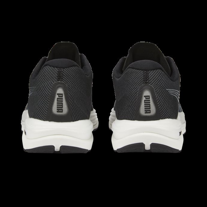 Chaussures De Course Puma Canada Noir-argent Métallique Vitesse Nitro 2 Larges Pour Hommes
