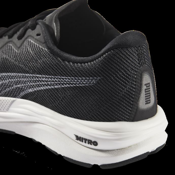 Puma Canada Chaussures De Course Pour Femmes Speed Nitro 2 Larges Noir-argent Métallisé
