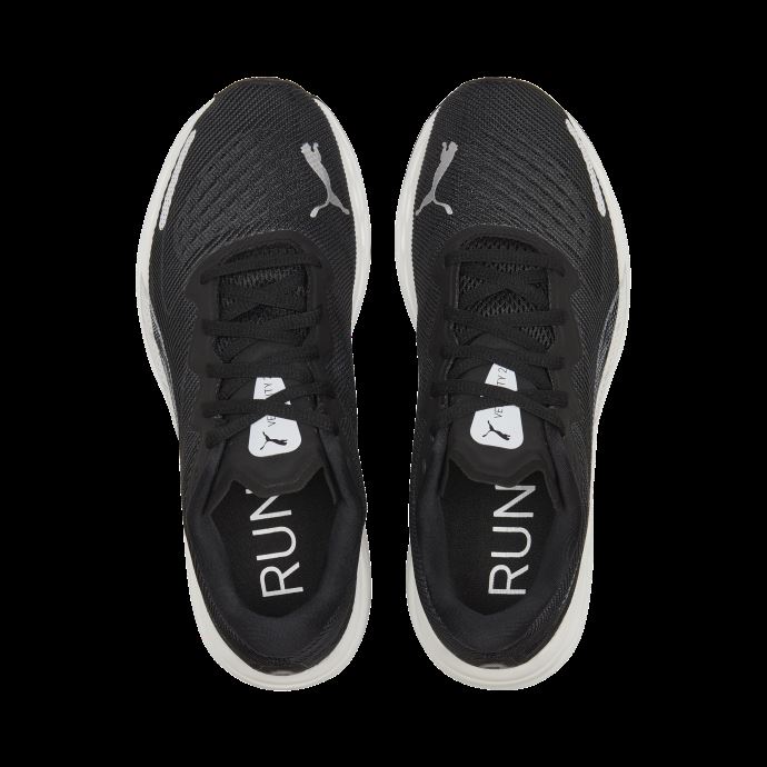 Puma Canada Chaussures De Course Pour Femmes Speed Nitro 2 Larges Noir-argent Métallisé
