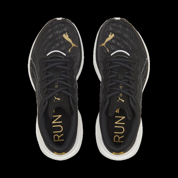 Puma Canada Noir Deviate Nitro 2 Chaussures De Course Larges Femmes
