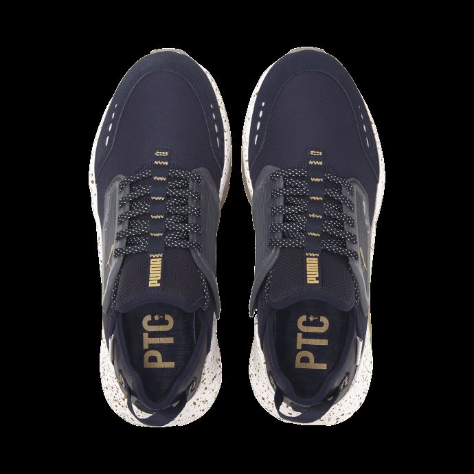 Puma Canada X Palm Tree Crew One Sport Chaussures De Golf Marine Blazer-team Gold
