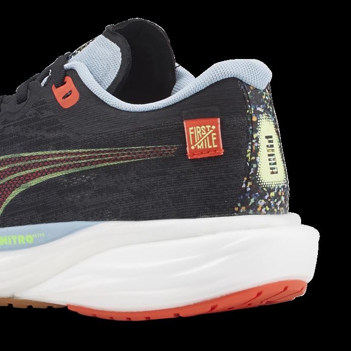 Puma Canada X First Mile Deviate Nitro 2 Chaussures De Course Pour Femmes Black-fizzy Apple-firelight
