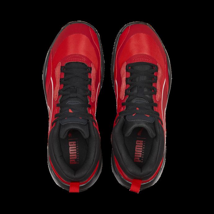 Puma Canada High Risk Rouge-jet Noir Playmaker Pro Chaussures De Basketball
