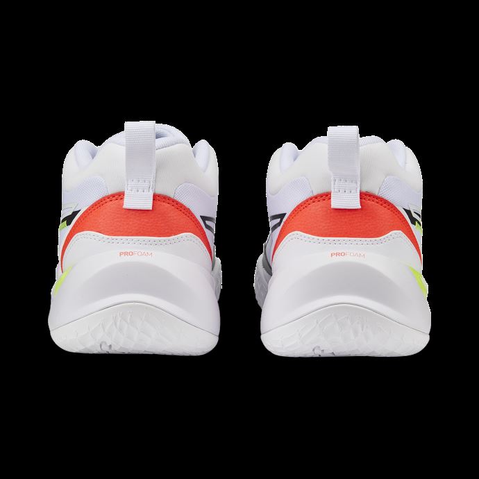 Chaussures De Basketball Playmaker Pro Blanc-fiery Coral Puma Canada
