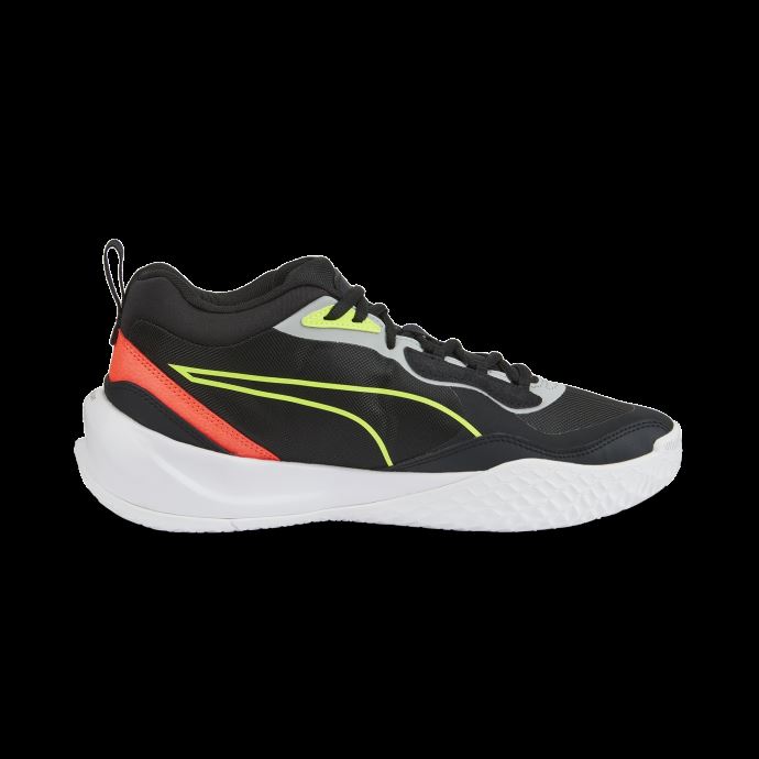 Chaussures De Basketball Puma Canada Playmaker Pro Jet Black-lime Squeeze
