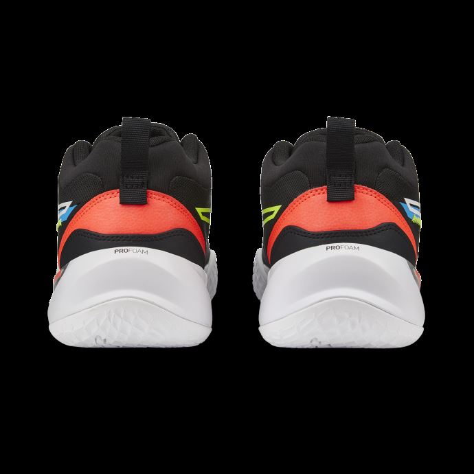 Puma Canada Jet Black-lime Squeeze Playmaker Pro Chaussures De Basketball
