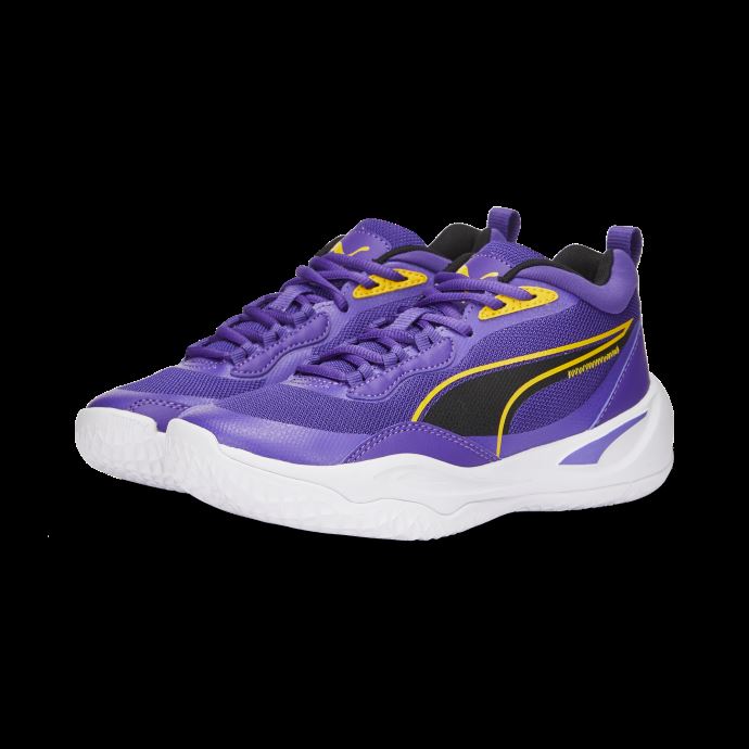 Meneur De Jeu Pro Chaussures De Basketball Puma Canada Prism Violet-spectra Jaune