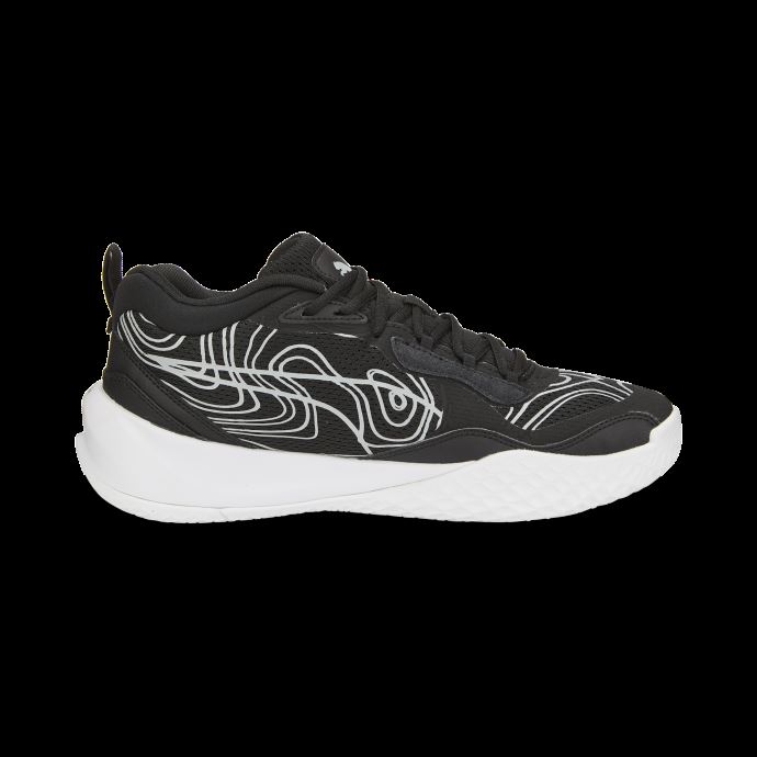 Chaussures De Basketball Puma Canada Playmaker Pro Lava Black-quarry
